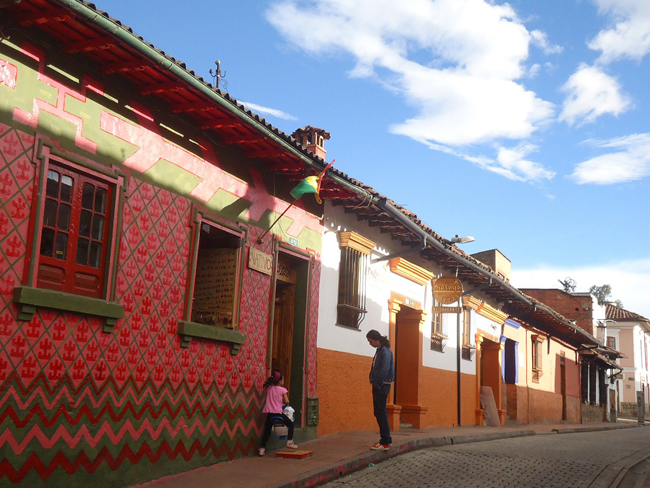 Bogota, quartier historique