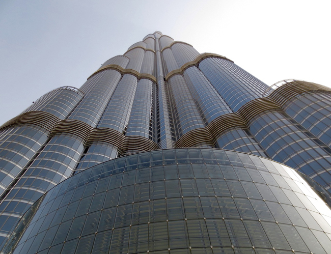 Burj Khalifa à Dubaï, la plus haute tour du monde