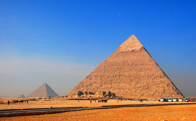 Les Pyramides de Gizeh en Égypte